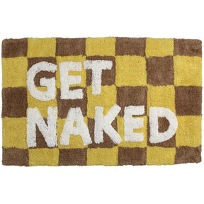 Kersten BV Badematte “Get Naked” 50 x 80 cm | Humorvolles Bad Statement | Kersten BV
