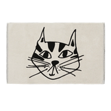 helen b Badematte „Kitty“ | Schwarz-Weiß & mit Katze | helen b