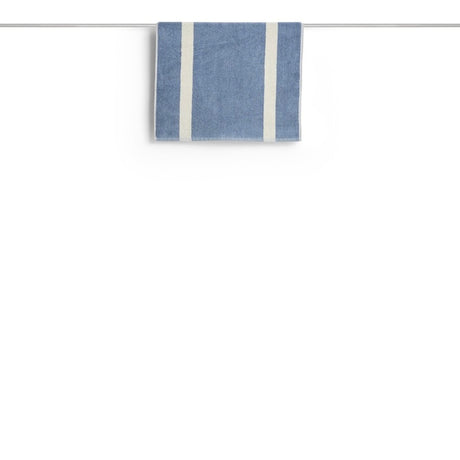 HAY Badematte „Stripe Dusty Blue“ 50x80cm | Skandinavisch | HAY