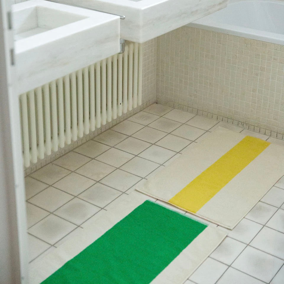 SUITE702 Badematte „Yellow-Peach“ (50x80cm) | SUITE702 | Weiche Badematte