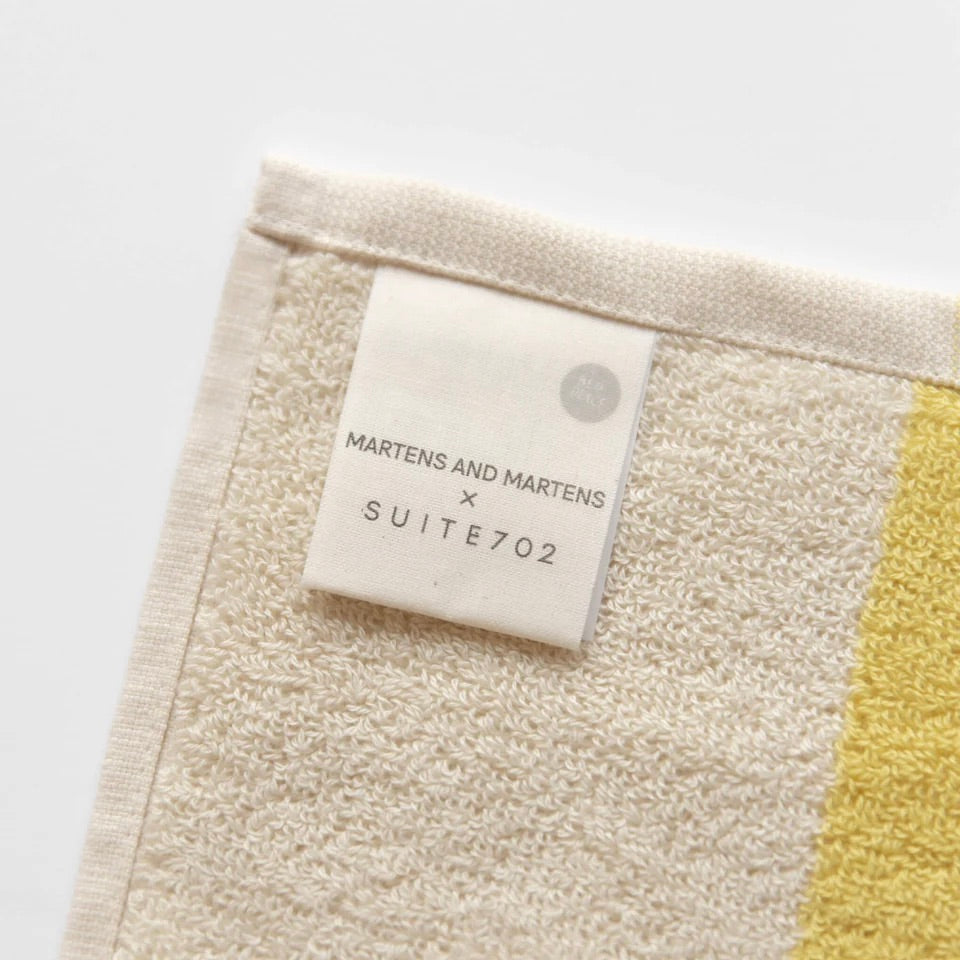 SUITE702 Badematte „Yellow-Peach“ (50x80cm) | SUITE702 | Weiche Badematte