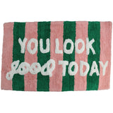 Kersten BV Badematte “You Look Good Today” 50 x 80 cm | Gute-Laune Statement | Kersten BV