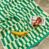 Tarta Gelatina Badetuch “Paseo” 70 × 140 cm | Weiche Bio-Baumwolle | Tarta Gelatina