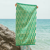 Tarta Gelatina Badetuch “Paseo” 70 × 140 cm | Weiche Bio-Baumwolle | Tarta Gelatina