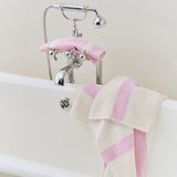 HAY Badetuch „Stripe Cool Pink“ 70x140cm | Farbige Akzente | HAY