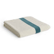 HAY Badetuch „Stripe Petrol Blue“ 70x140cm | Weiche Baumwolle | HAY