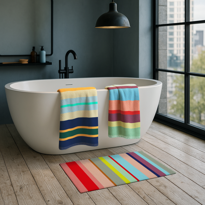 Remember Badteppich „Valetta“ | Designstark und funktional | Remember