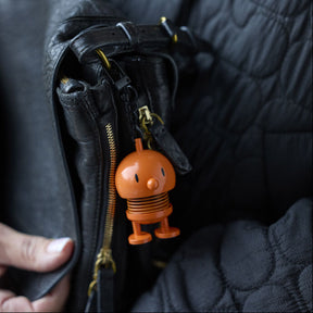 Hoptimist Bag Charm “Hoptimist” Orange | Verspielter Taschenanhänger | Hoptimist