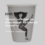 helen b Becher helen b "Grl Pwr" | Design Mug mit Illustrationen von Helen Blanchaert