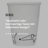 helen b Becher helen b "Teckel" | Design Mug mit Illustrationen von Helen Blanchaert