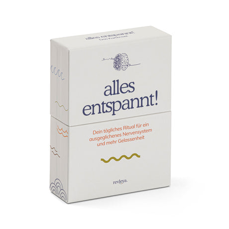 Revleya Kartenset “Alles entspannt” | Inspirierende Karten | Revleya