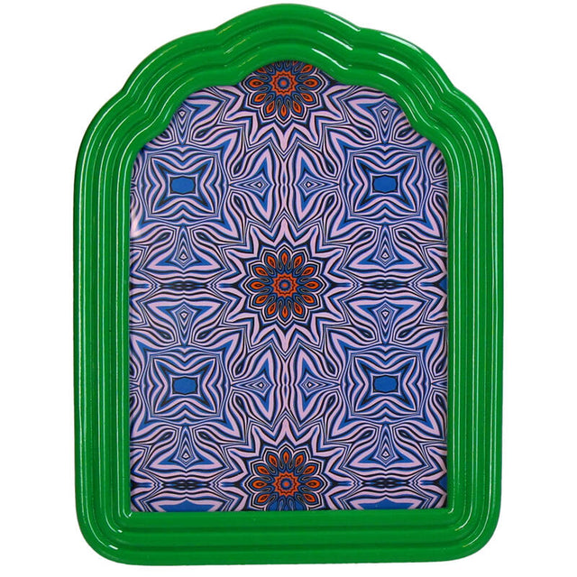 Kersten BV Bilderrahmen “Bogen” Grün 13 x 18 cm | Farbiger Designrahmen | Kersten BV