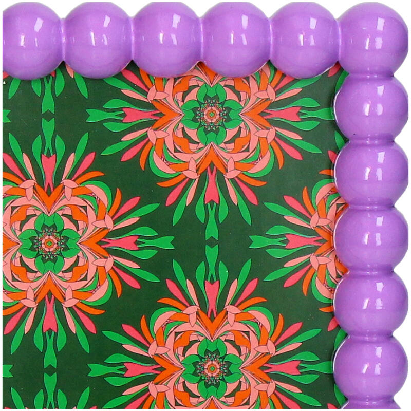 Kersten BV Bilderrahmen “Dots” Lila 13 x 18 cm | Verspielter Rahmen | Kersten BV