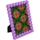 Kersten BV Bilderrahmen “Dots” Lila 13 x 18 cm | Verspielter Rahmen | Kersten BV