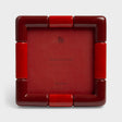 &Klevering Bilderrahmen „Rift Burgundy Square“ | Knallig und modern | &Klevering