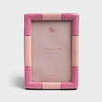 &Klevering Bilderrahmen „Rift Candy Pink“ | Knallig und modern | &Klevering
