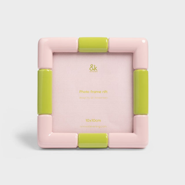 &Klevering Bilderrahmen „Rift Pink“ | Skulpturaler Rahmen | &Klevering