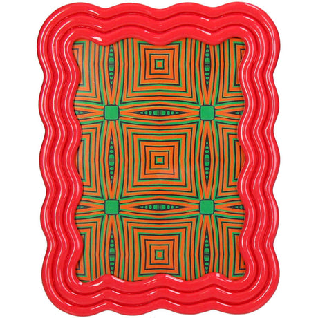 Kersten BV Bilderrahmen “Wiggle” Rosa 13 x 18 cm | Verspielter Rahmen | Kersten BV