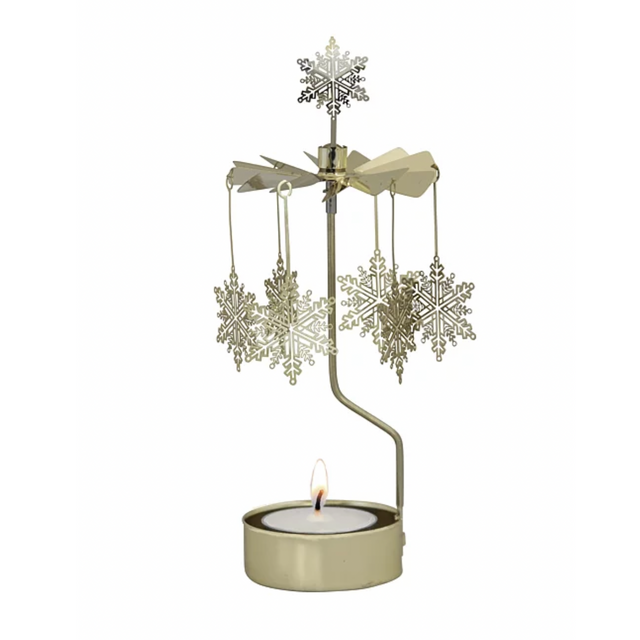 Pluto Design Engelspiel Pluto „Snow Star“ 16 cm | Festliche Dekoration für den Winter