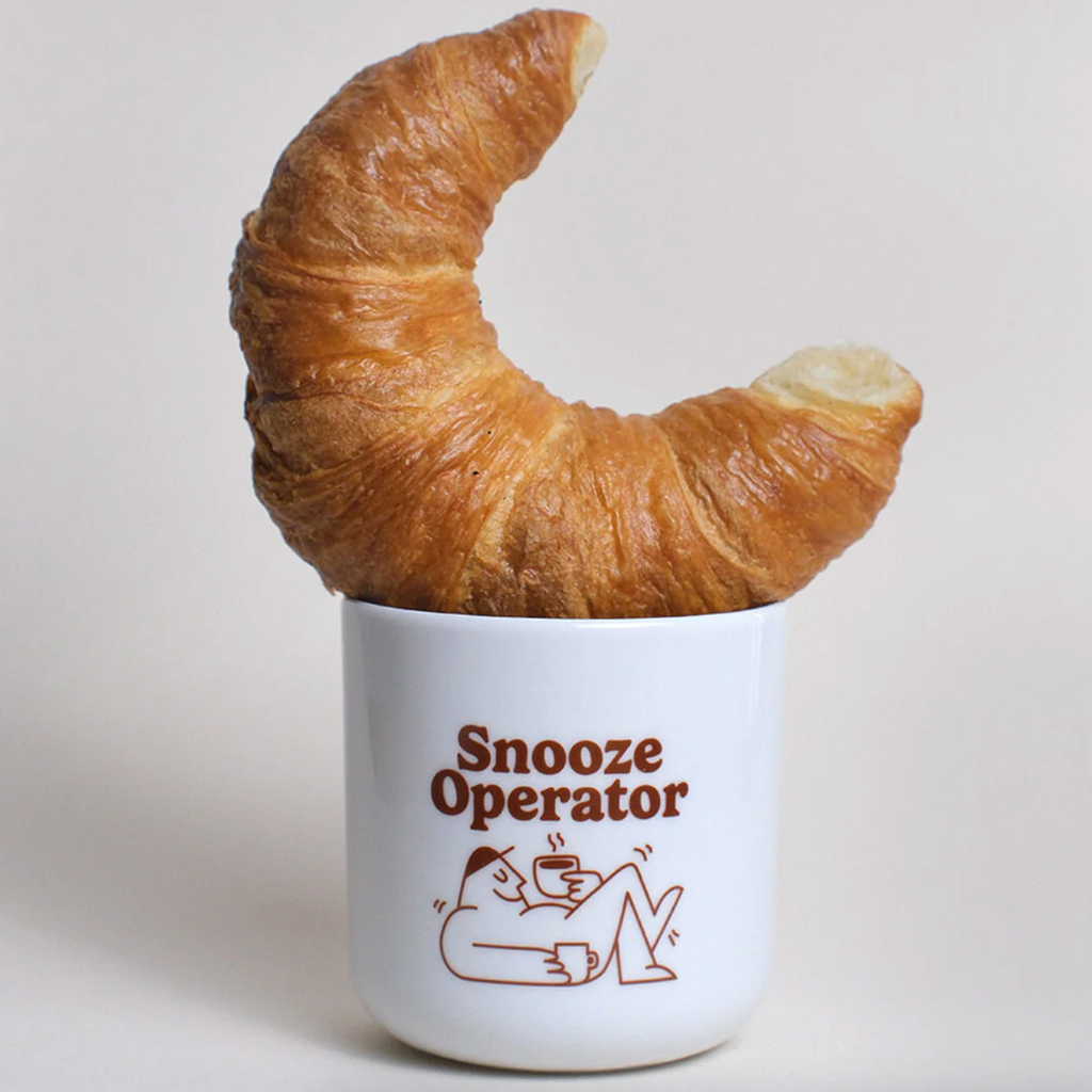 studio ciao Tasse "Snooze Operator" | Porzellan-Becher | studio ciao