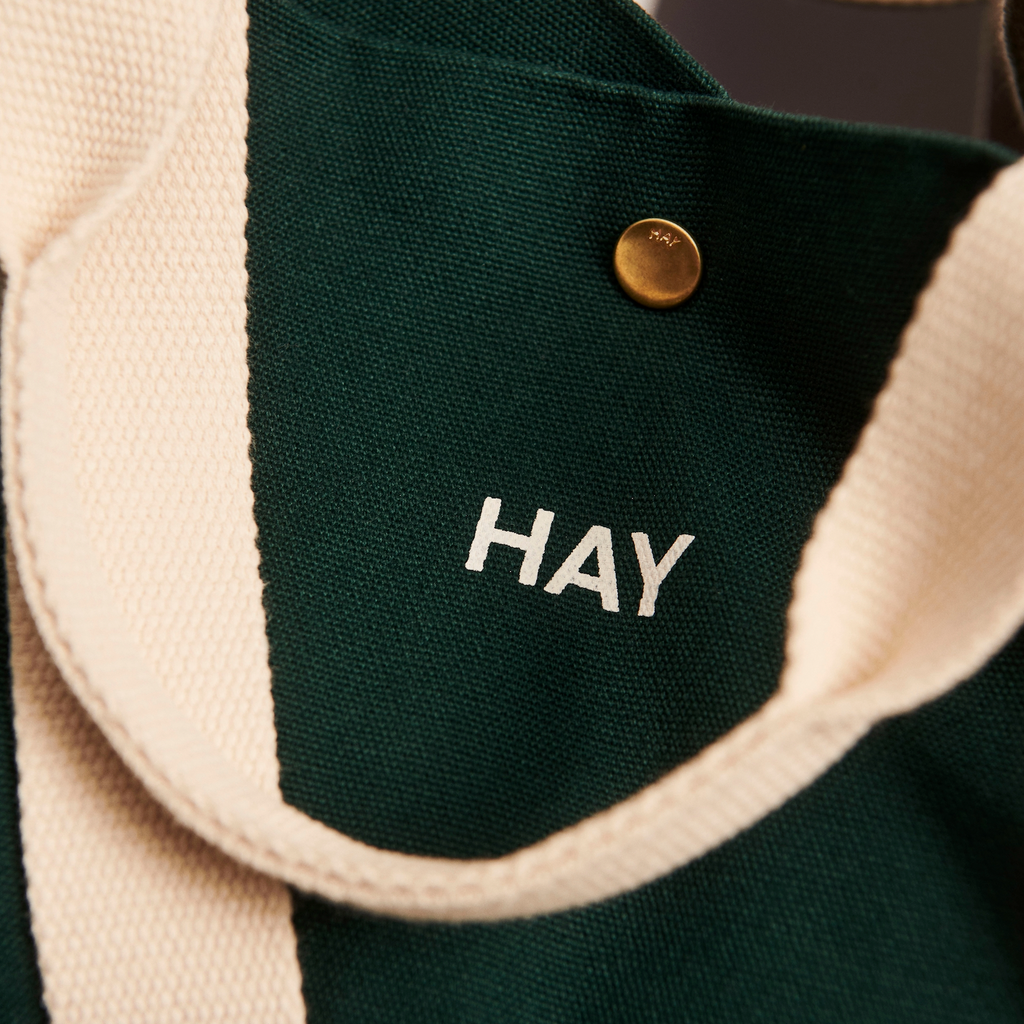 HAY Tote Bag „Everyday Dark Green“ | Kompakt & vielseitig | HAY