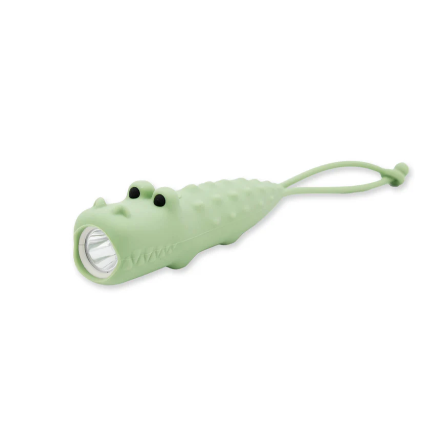 WINKEE Taschenlampe “Kroko” | Bissig hell & abenteuerbereit | WINKEE