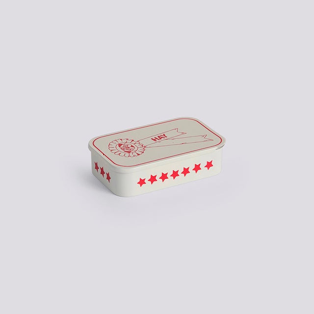 HAY Blechdose für Leckerlis „Red & White“ | Praktisch dekorativ | HAY Dogs