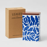 WRAP Blechdose mit Löffel „Leaves“ | Blattmotiv | WRAP