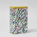 WRAP Blechdose mit Löffel „Meadow“ | Blumiger Akzent | WRAP
