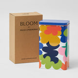 WRAP Blechdose mit Löffel „Abstract Flowers“ | Florale Illustration | WRAP