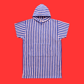BONGUSTA Poncho „Naram Dazzling Blue & Rose“ (S/M) | BONGUSTA | Cooler Poncho für dich