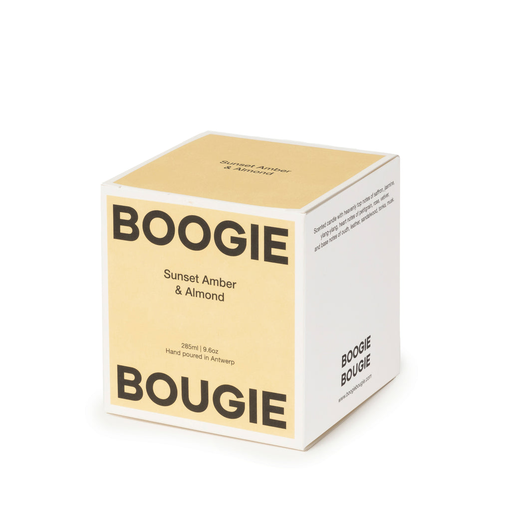 Boogie Bougie Duftkerze Boogie Bougie "Sunset Amber and Almond" | aus Sojawachs