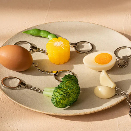 yumazing Schlüsselanhänger “Brokkoli” | Grüner Foodie-Chic | yumazing