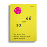 Seltmann Publishers Buch „Das Buch der absurden Anführungszeichen“ | Seltmann Publisher