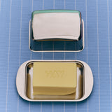 HAY Butterdose „Essential Steel“ | Zeitloses Design | HAY