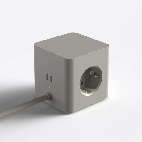 Cords Steckdosenleiste “Cubical C1 3-fach + USB-C 65 W” Sand | Cords