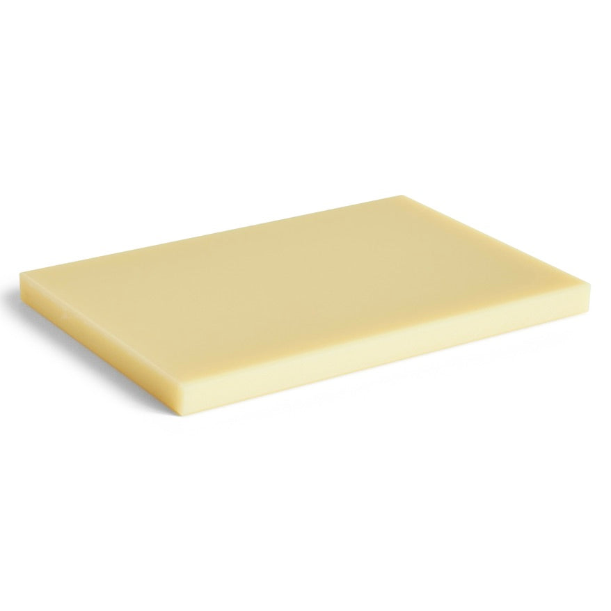 HAY Schneidbrett „Slice Medium Light Yellow“ | Frisch & funktional | HAY