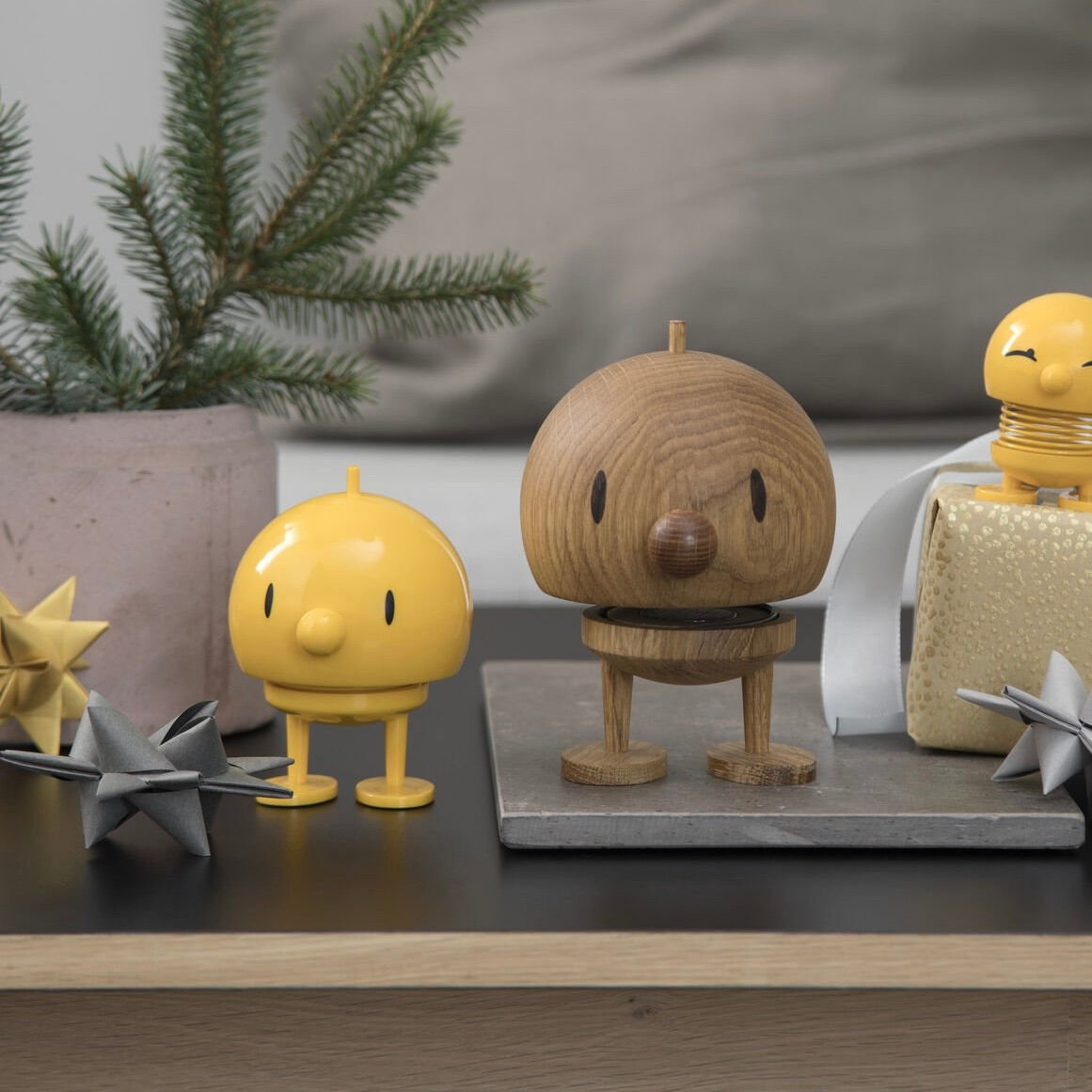 Hoptimist Hoptimist “Classic Bumble” Medium Yellow | Gute-Laune Design | Hoptimist