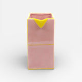Table Machine Kanne “Tile” Pink & Yellow | Grafisches Design | Table Machine