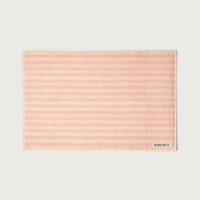 BONGUSTA Badematte BONGUSTA “Naram Tropical & Creme” | 50x80 cm | Weich & Kuschelig