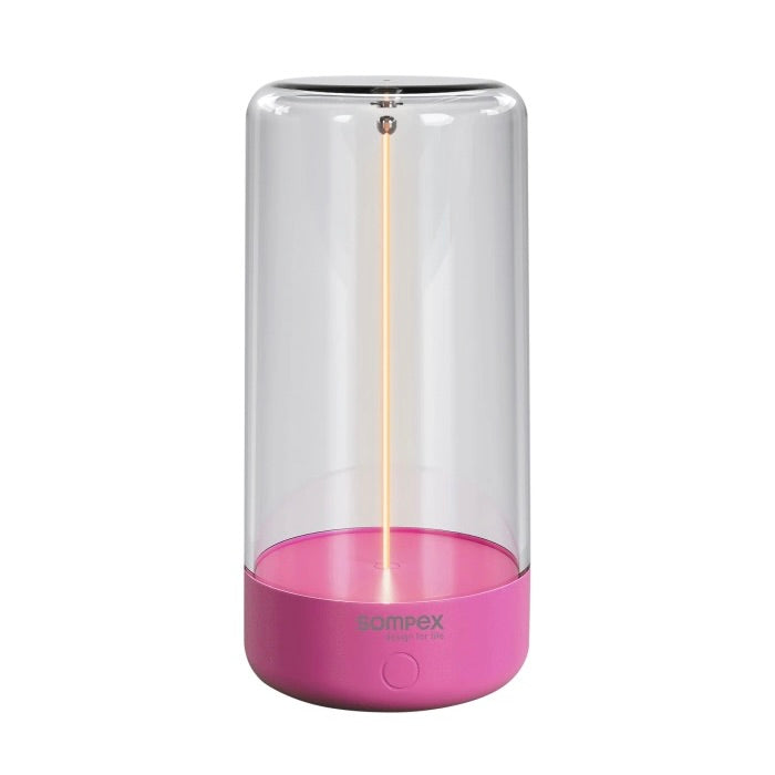Sompex Tischleuchte “PULSE” | Dimmbar & knallig in Neonpink | Sompex