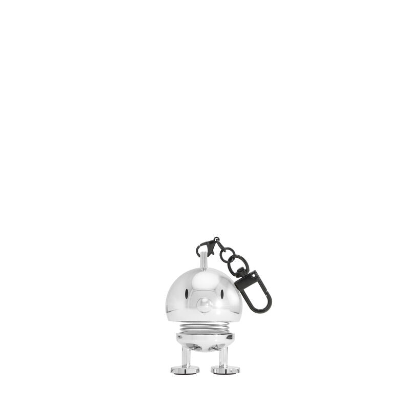 Hoptimist Bag Charm “Hoptimist” Chrome | Verspielter Taschenanhänger | Hoptimist