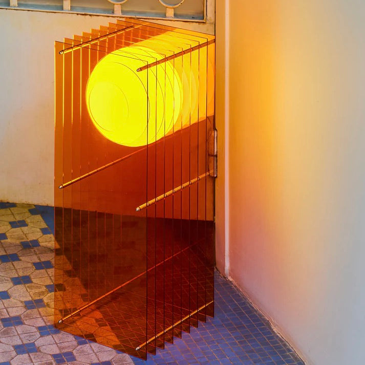 BANG Leuchte “Rectangular Big” Orange | Statement-Licht fürs Zuhause | BANG