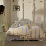 BONGUSTA Bettwäsche-Set “Ivory, Lavender & Mint” 140×200cm + 80×80cm | BONGUSTA
