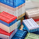 HAY Faltbox „Colour Crate Small Lavender“ | Pastell mit Struktur | HAY
