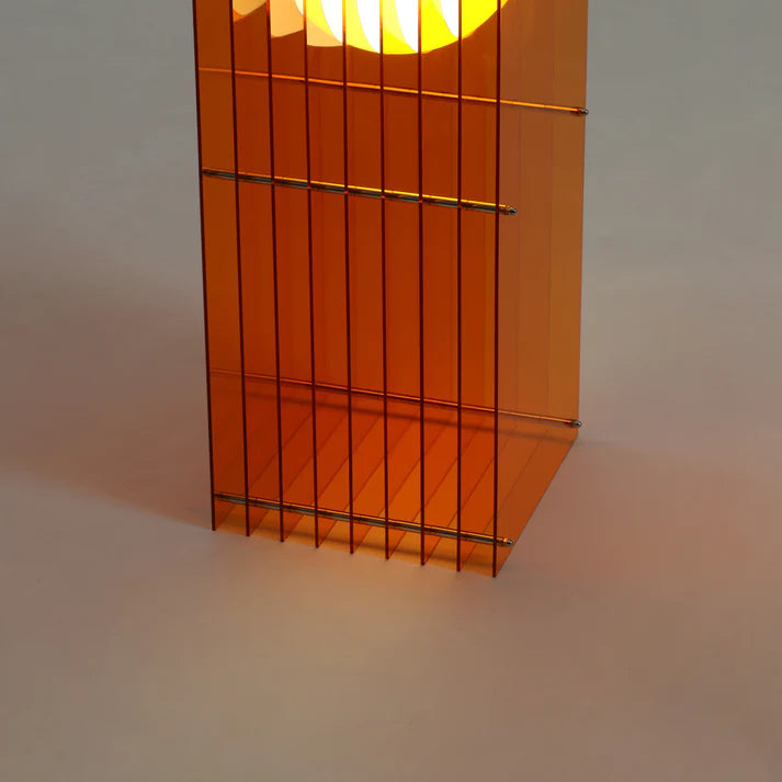 BANG Leuchte “Rectangular Big” Orange | Statement-Licht fürs Zuhause | BANG
