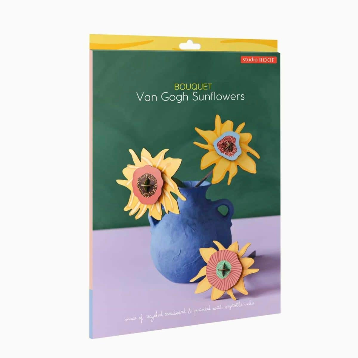 studio ROOF Wanddeko “Van Gogh Sunflowers” | Kunstklassiker in 3D | studio ROOF