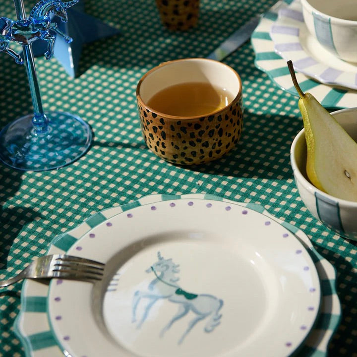 anna & nina Cappuccinotasse “Leopard” | Mittlere Größe mit Biss | anna & nina