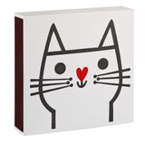 Archivist Lange Streichhölzer „Cat by Jane Foster“ von Archivist | 100 Stück in Square Matchbox