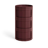 HAY Container „Facet Cabinet 30 Burgundy“ | Markanter Farbakzent | HAY